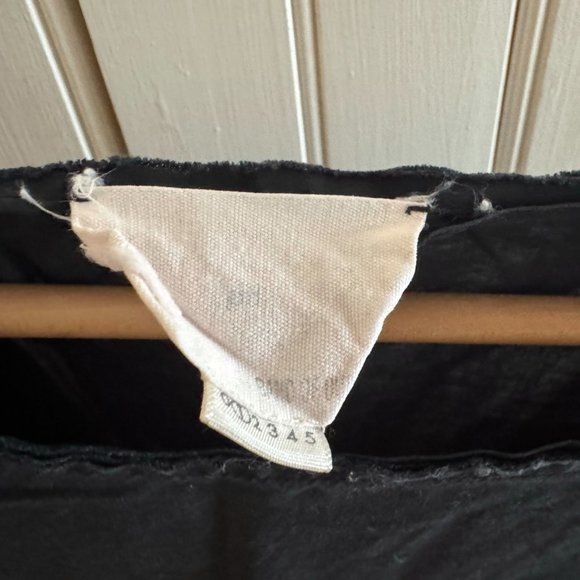 girl. by Band of Outsiders Black Cotton Mini Dress. Size 1 or Small - Picture 2 of 2